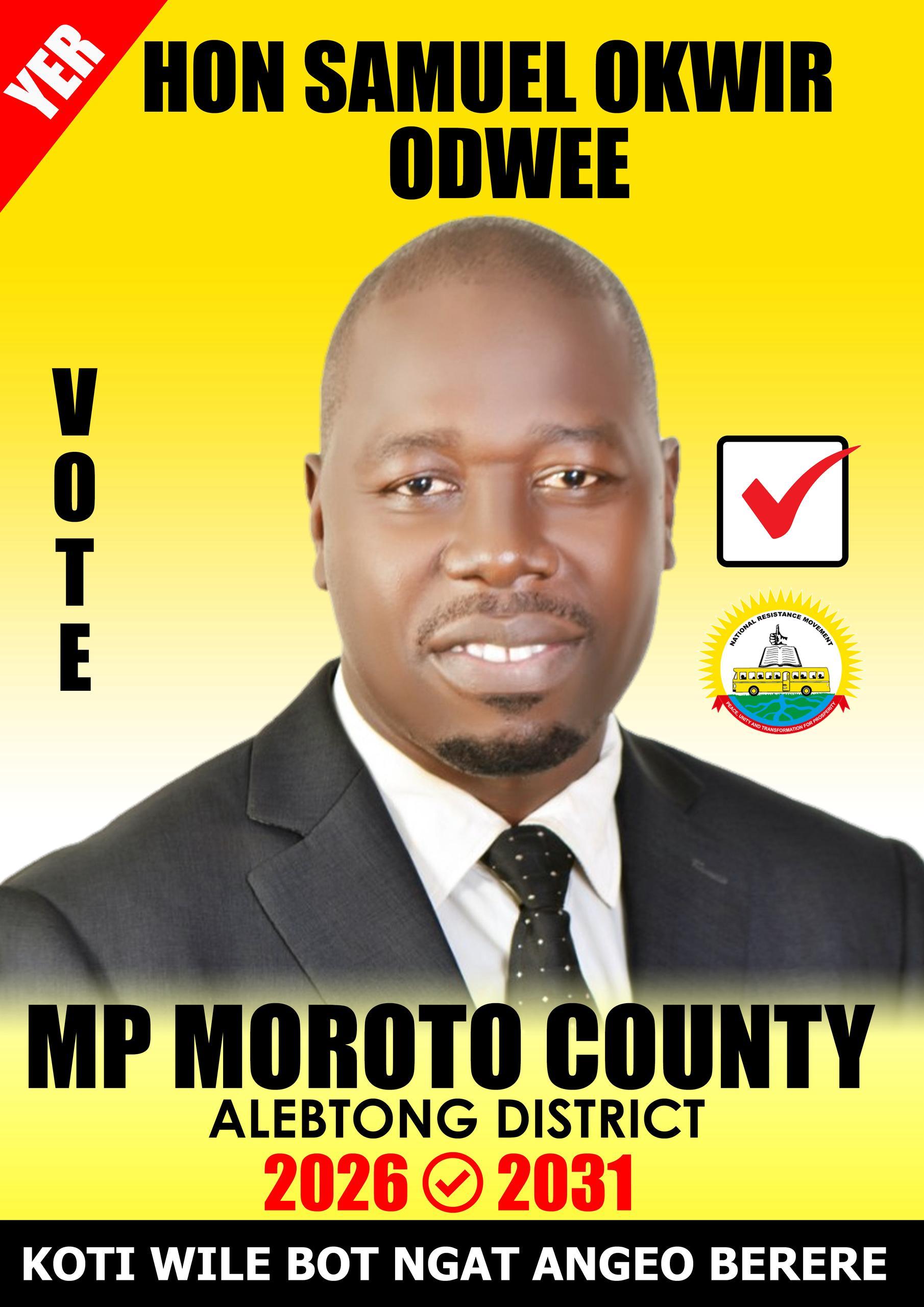 Dr.  Samuel Odongo Oledo Loses Election Petition Against Okwir Samuel as NRM Tribunal Rules in Respondent’s Favor