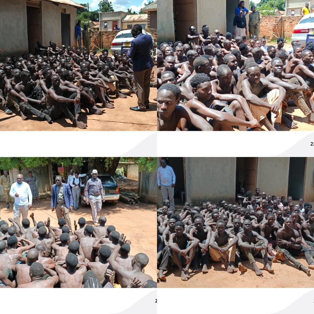 Over 100 Suspects Nabbed as Police Crush Crime Ring in Lira-City East Division
