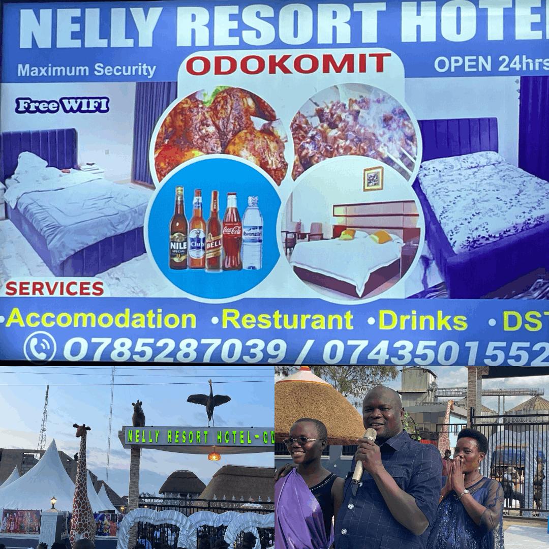 Nelly Resort Hotel Opens in Odokomit: ‘From Charcoal Seller to Hotel Owner’ – Director Shares Inspiring Journey
