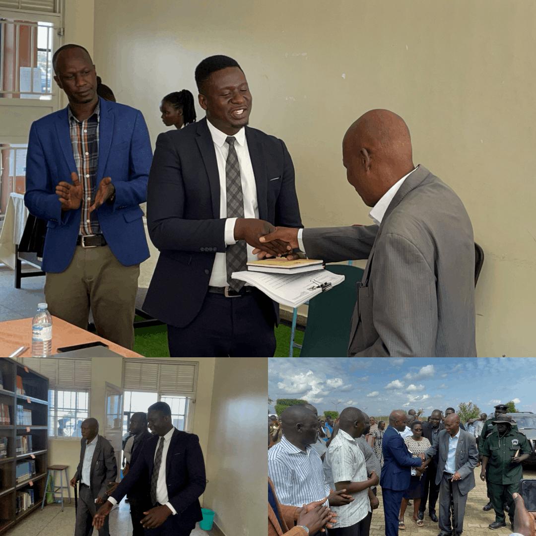 ‘God Still Wants Me Here’ – Prof. Ogwal Okeng Returns to Lira University VC Seat Amid Ululations, Praises Acting Boss Dr. Ojulong